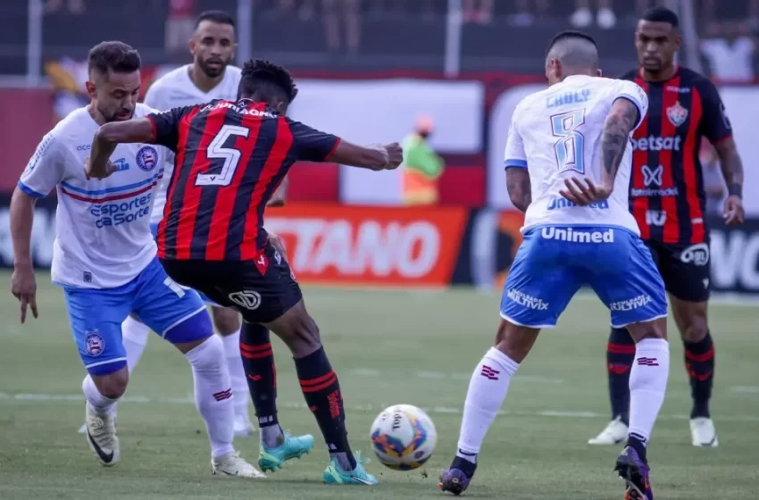 Em Jogo De Gols Vit Ria Vira Para Cima Do Bahia No Barrad O E Vence